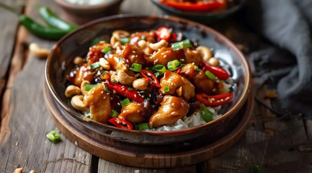 Oyster Sauce Chicken With Cashew Nuts